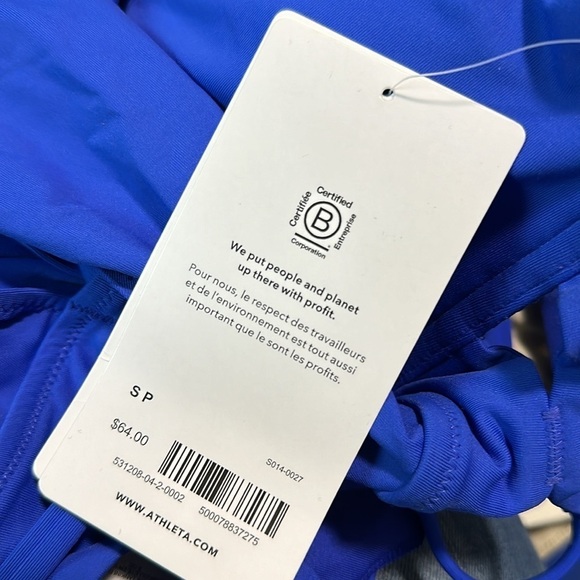 NWT! Cerulean Athleta Triangle Tankini D-DD - Multiple Sizes 🩵 - Picture 7 of 7